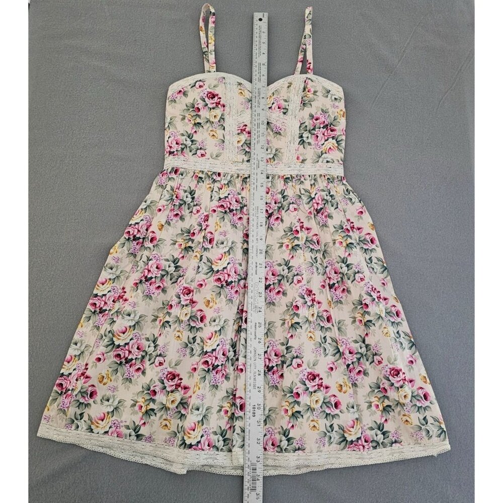 REVOLVE Minuet White Floral Mini Dress with Pink and Green Accents - Picture 13 of 15
